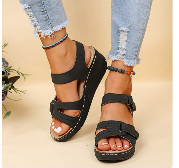 Aleksandra | Sporty Platform Sandals 2