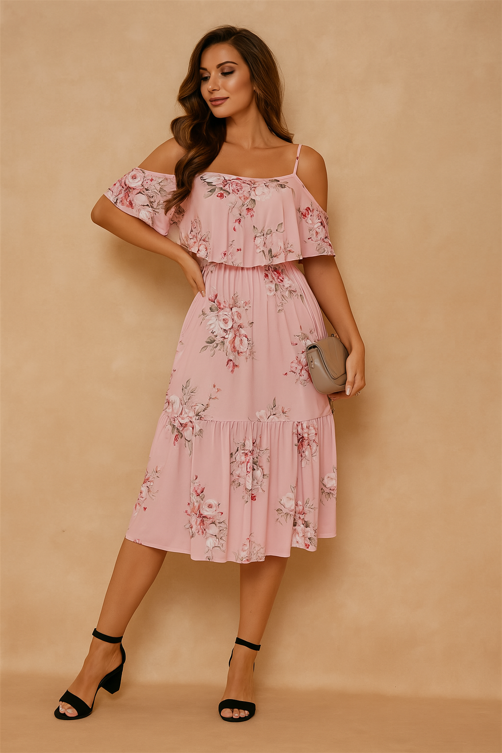 Bella | Floral Off-Shoulder Mini Dress 1