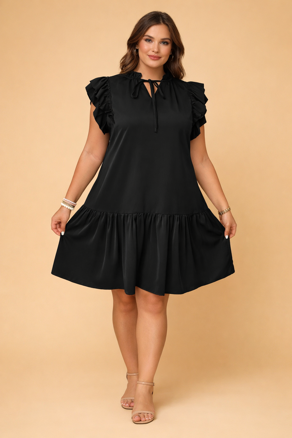 Blouse | Airy Elegance with a Round Neckline 0