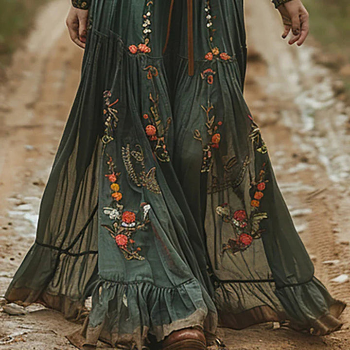 Bohemian Floral Maxi Dress for Women - Effortless Elegance 2