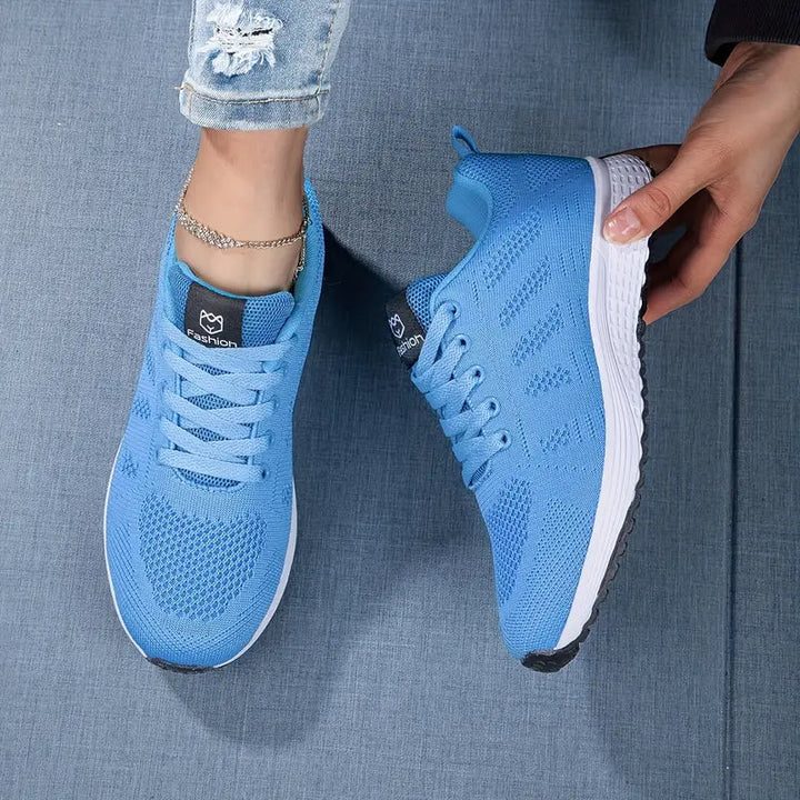 Breathable Knit Sneakers with Arch Support for Spring and Summer 0