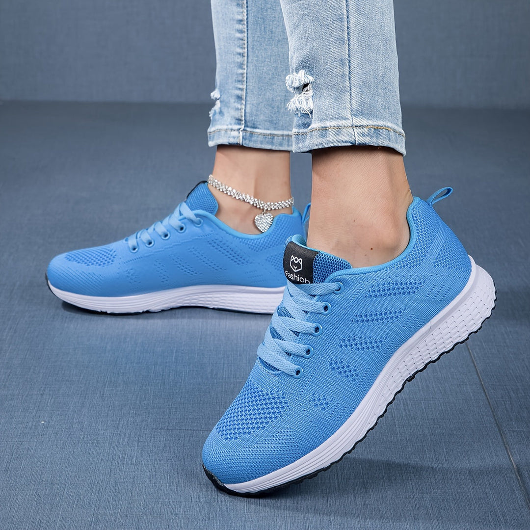 Breathable Knit Sneakers with Arch Support for Spring and Summer 1