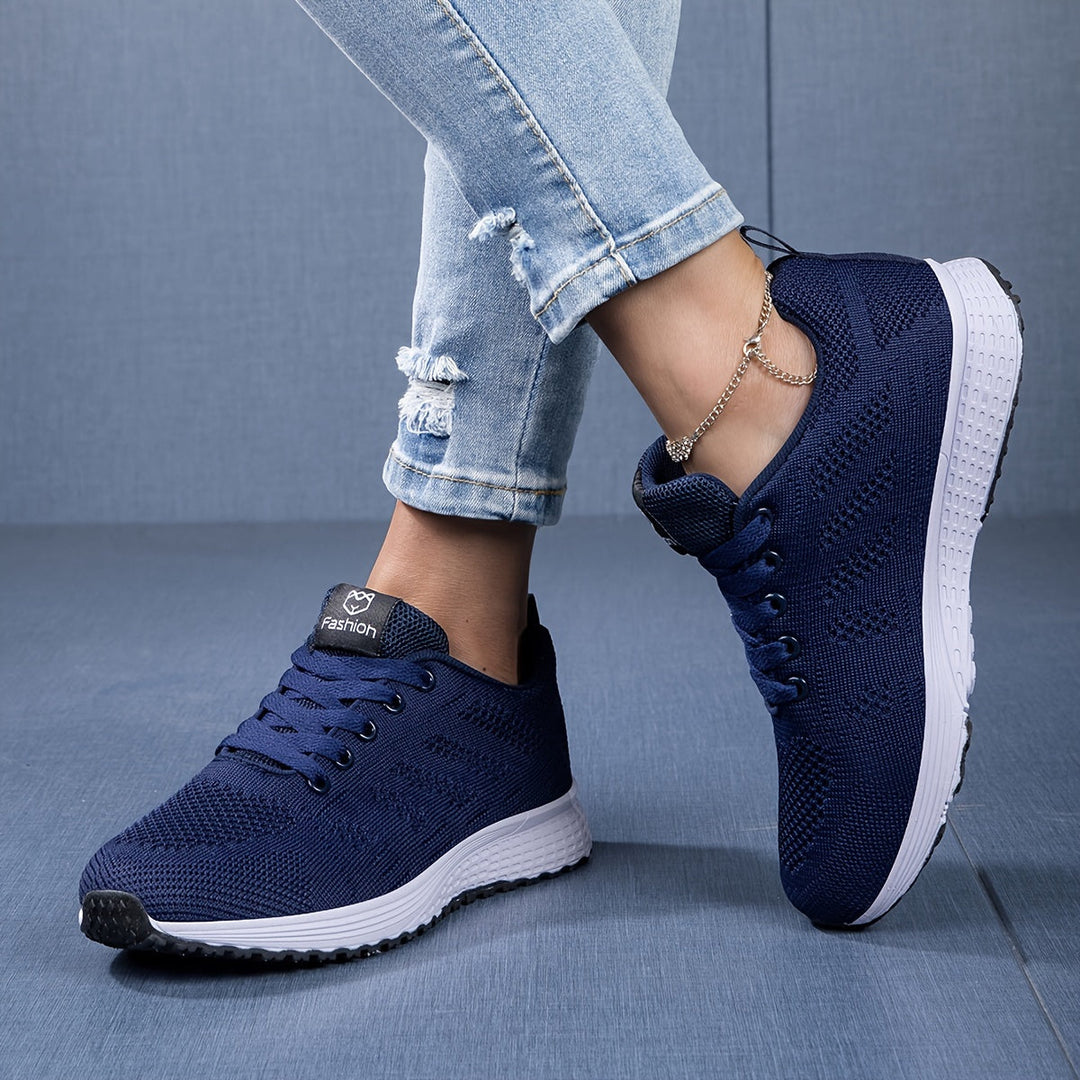 Breathable Knit Sneakers with Arch Support for Spring and Summer 2