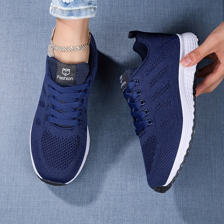 Breathable Knit Sneakers with Arch Support for Spring and Summer 3