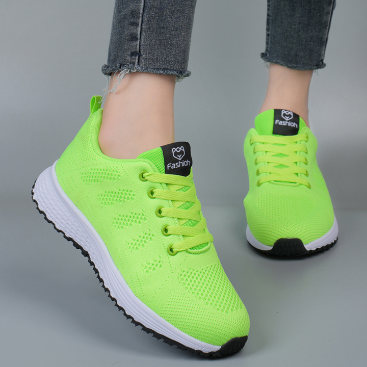 Breathable Knit Sneakers with Arch Support for Spring and Summer 4
