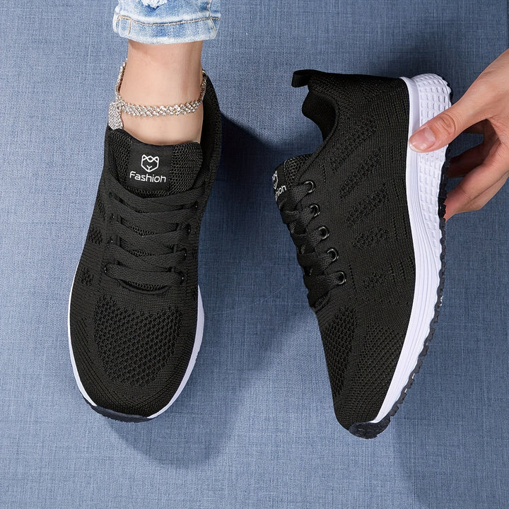 Breathable Knit Sneakers with Arch Support for Spring and Summer 5