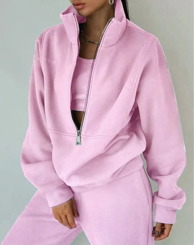 Claudia | Women's Two-Piece Lounge and Jogging Pants Set 0