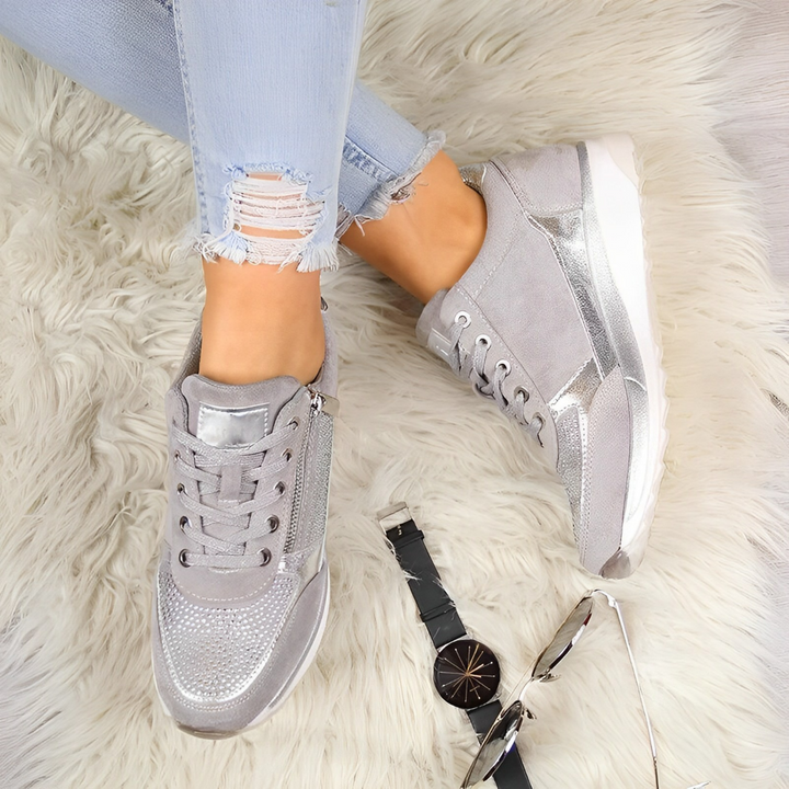 Comfortable Sneakers with Arch Support and Zip Closure for Active Lifestyle 3