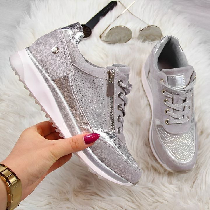 Comfortable Sneakers with Arch Support and Zip Closure for Active Lifestyle 5