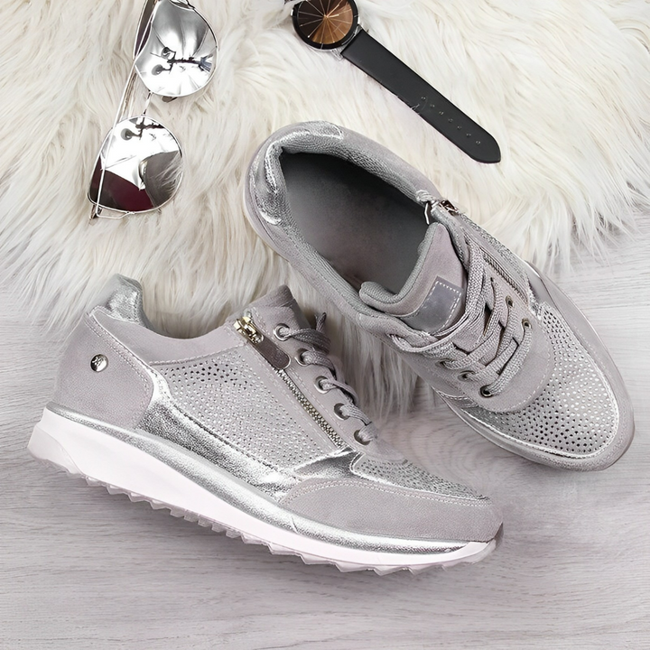 Comfortable Sneakers with Arch Support and Zip Closure for Active Lifestyle 7