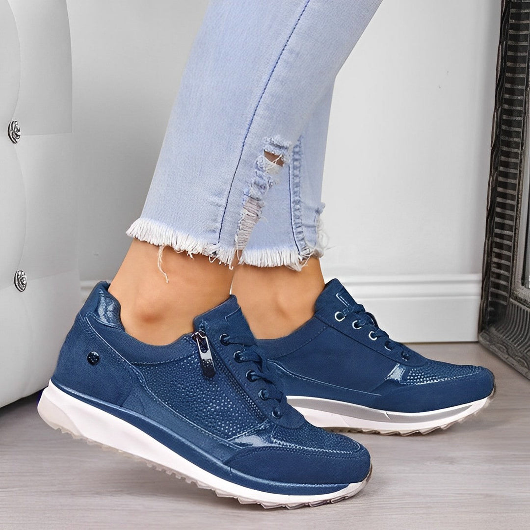 Comfortable Sneakers with Arch Support and Zip Closure for Active Lifestyle 9
