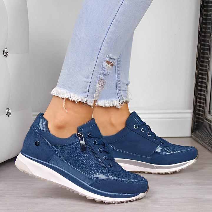 Comfortable Sneakers with Arch Support and Zip Closure for Active Lifestyle 9