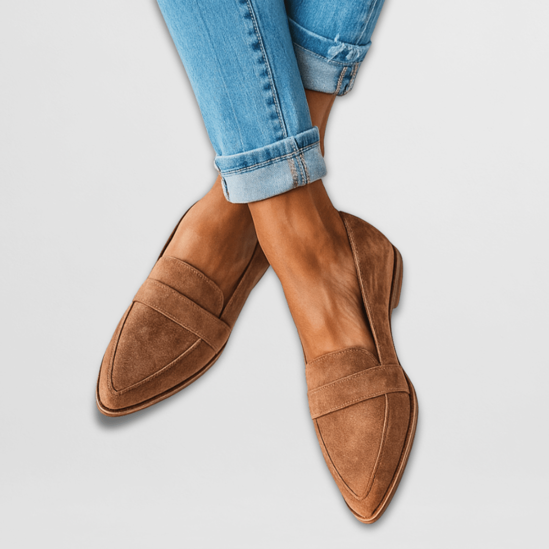 Comfortable Women's Suede Loafers for Everyday Wear 0