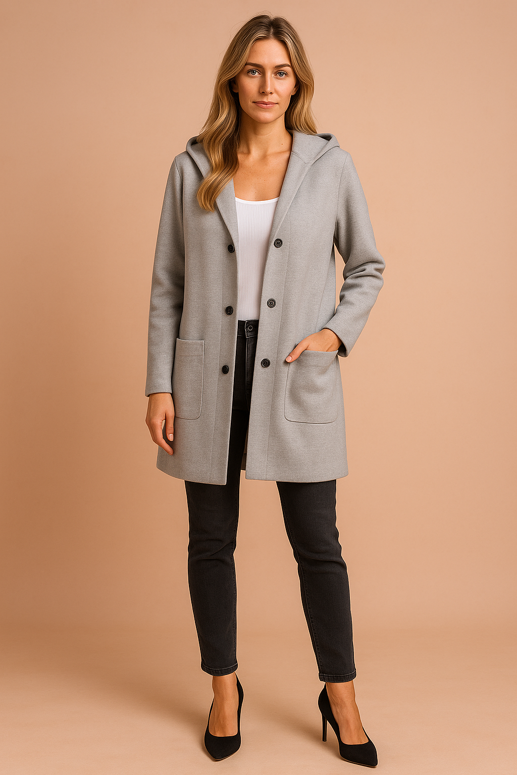 Diane | Women's Casual Hooded Jacket 1