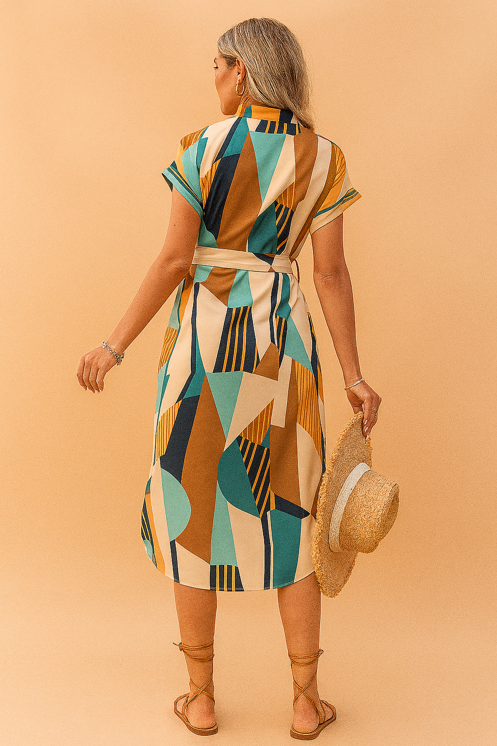 ELLA | Everyday V-Neck Midi Dress 1