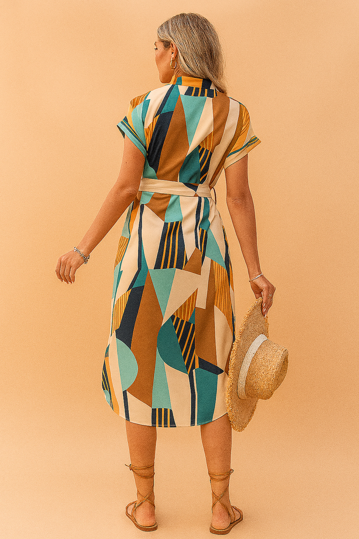 ELLA | Everyday V-Neck Midi Dress 1