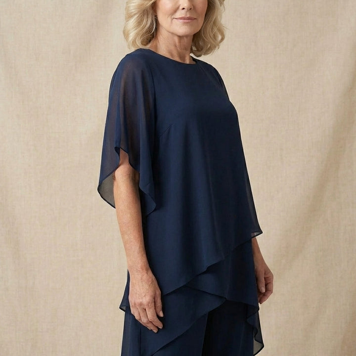 Elegant Layered Set for Women - Flattering Fit & Breathable Comfort 2