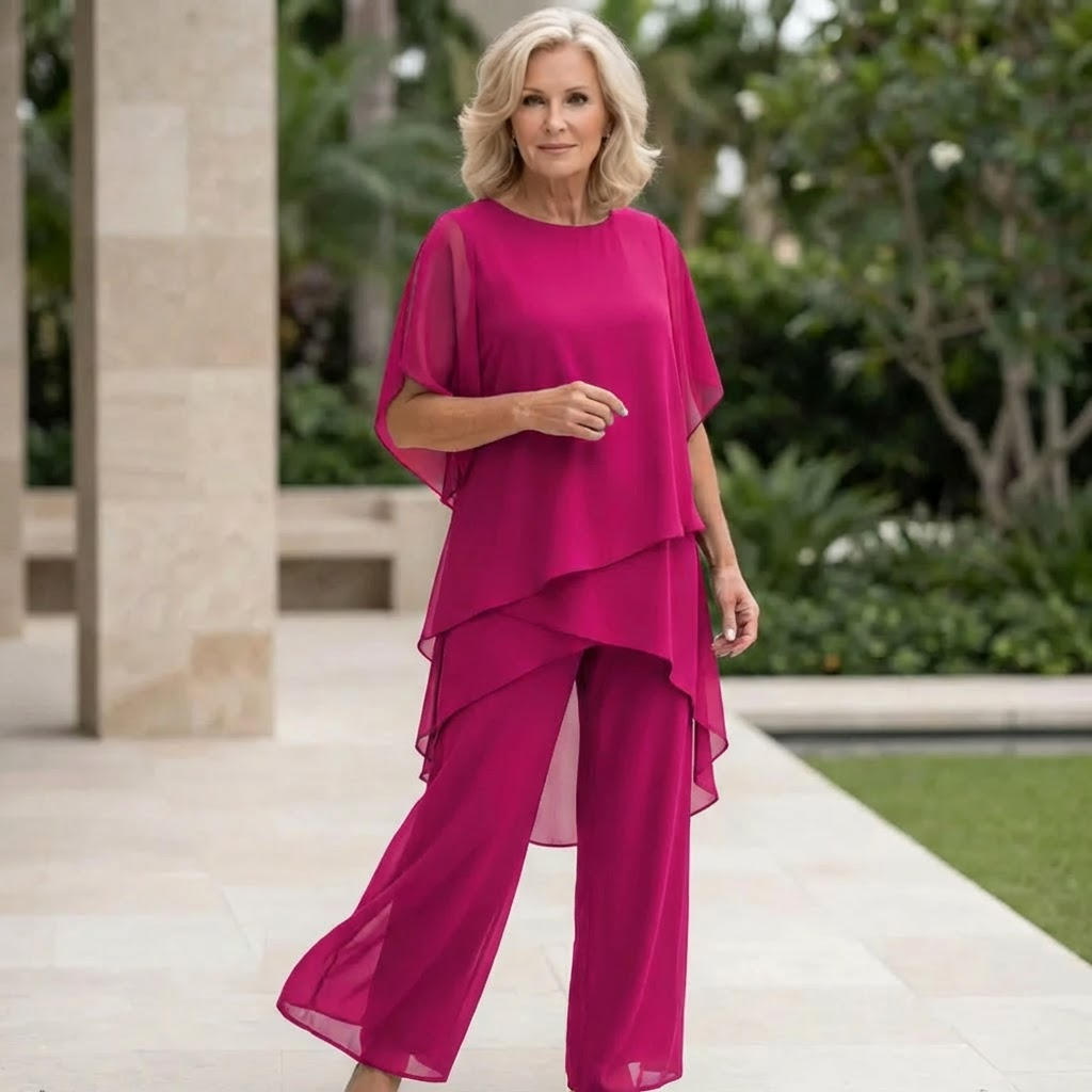 Elegant Layered Set for Women - Flattering Fit & Breathable Comfort 7