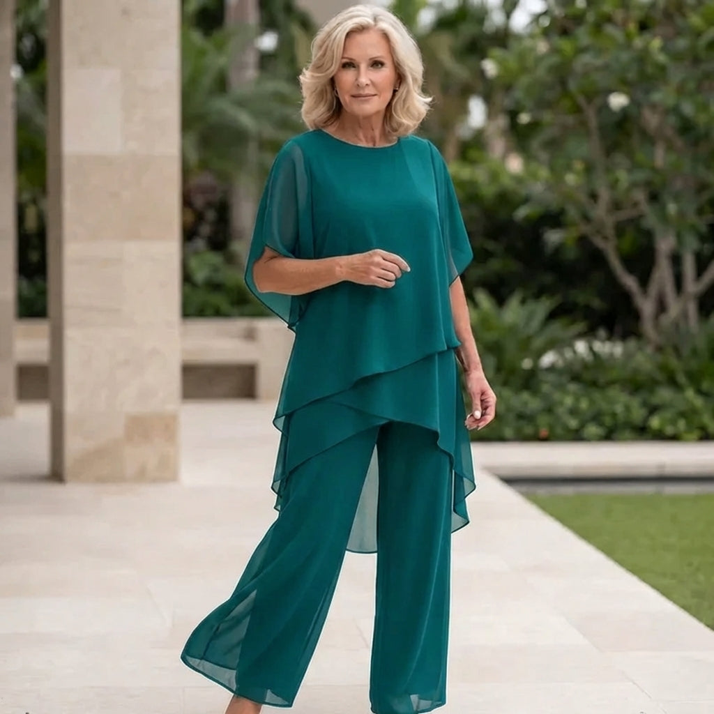 Elegant Layered Set for Women - Flattering Fit & Breathable Comfort 8