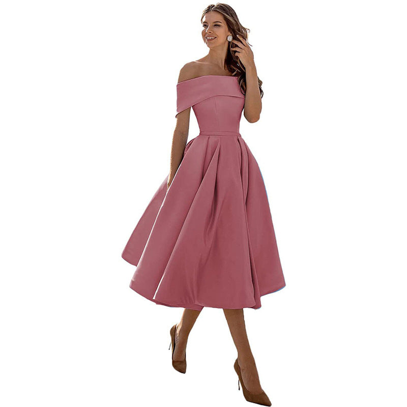 Elegant Strapless Party Dress for Women | Perfect for Autumn Events 0