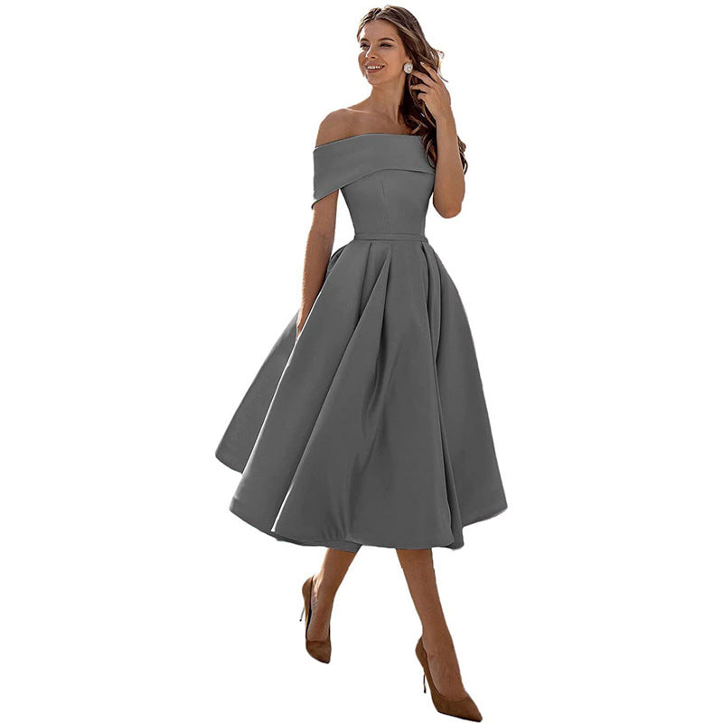 Elegant Strapless Party Dress for Women | Perfect for Autumn Events 1