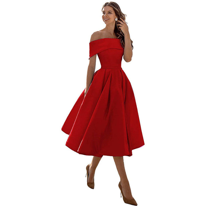 Elegant Strapless Party Dress for Women | Perfect for Autumn Events 14