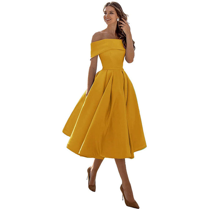 Elegant Strapless Party Dress for Women | Perfect for Autumn Events 15