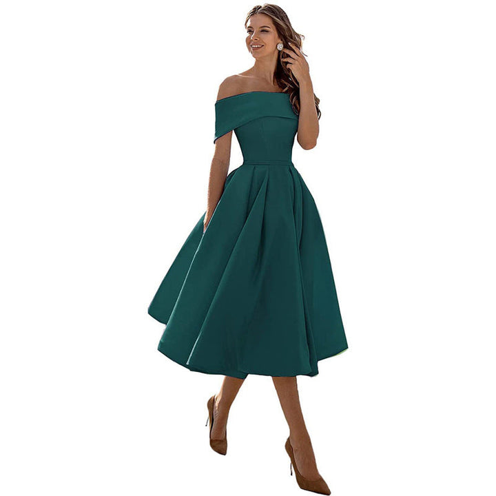 Elegant Strapless Party Dress for Women | Perfect for Autumn Events 2