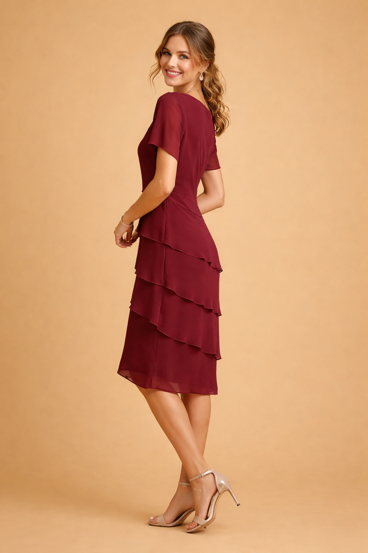 Elegant Women’s Chiffon Dress Relaxed Fit for Spring and Summer 4