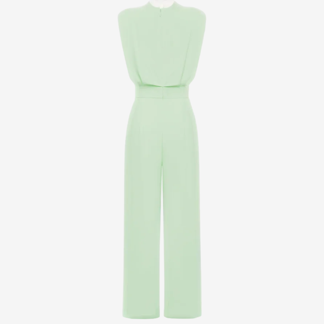 Elegant Women’s Jumpsuit with Defined Waist and Wide Leg Design 5