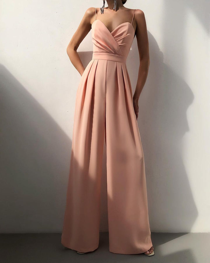 Elegant Women's Overall with High Waist and Slim Silhouette 9