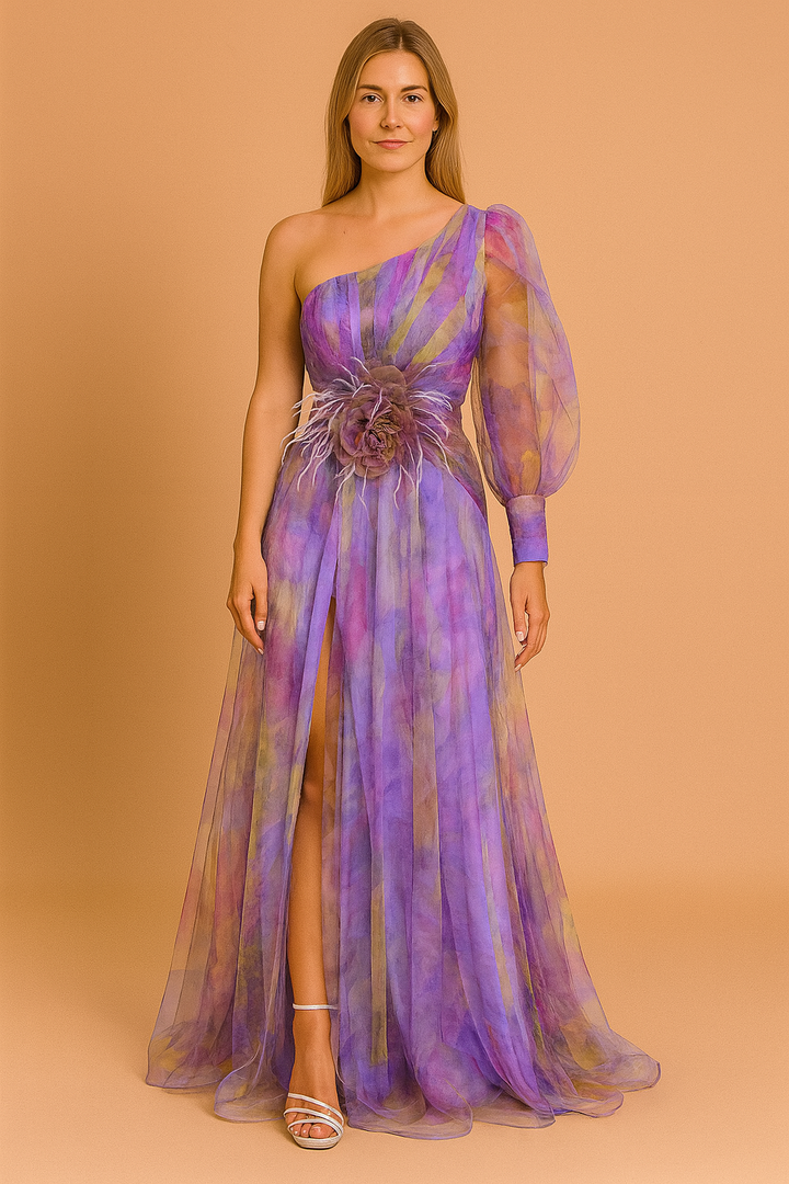 FIONA | Elegant Off-the-Shoulder Dress 0