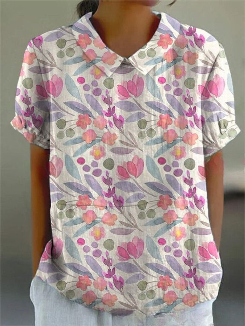 FLORA | Shirt with floral print 10