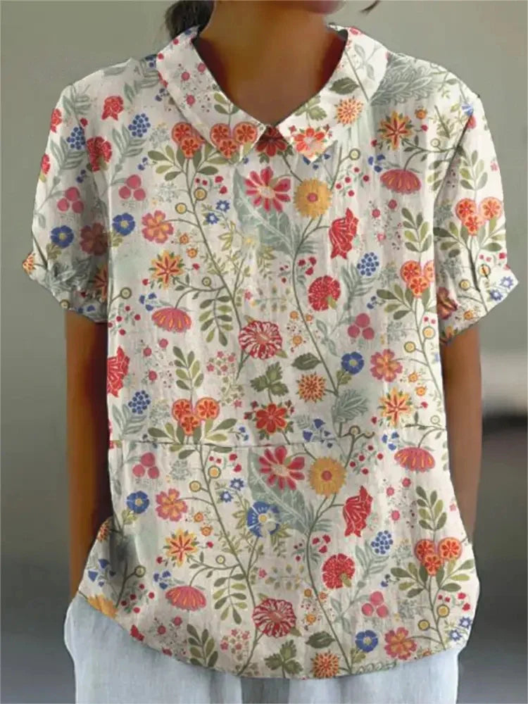 FLORA | Shirt with floral print 11