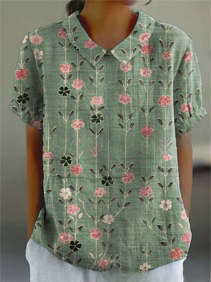 FLORA | Shirt with floral print 12