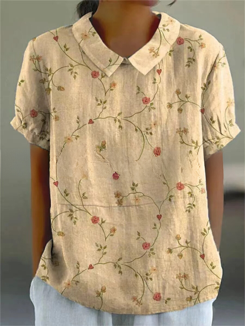 FLORA | Shirt with floral print 2