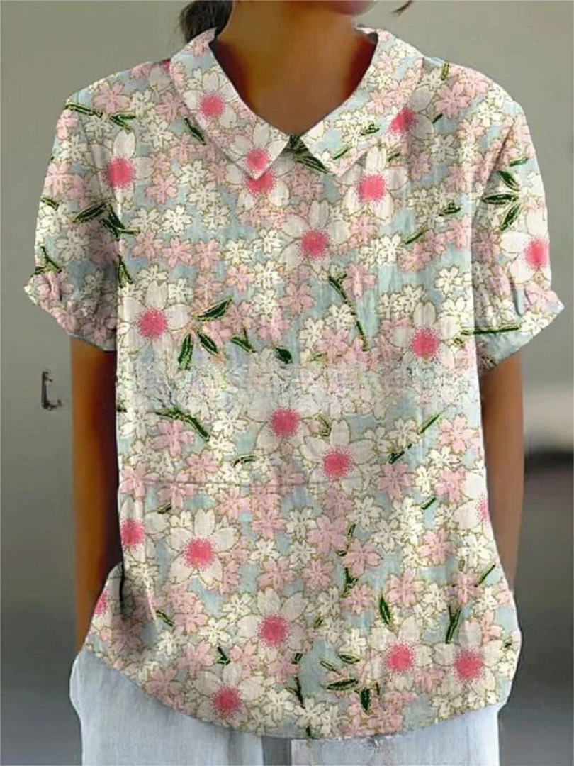 FLORA | Shirt with floral print 6