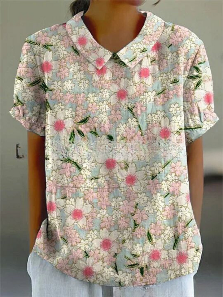 FLORA | Shirt with floral print 6