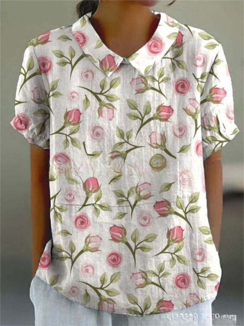 FLORA | Shirt with floral print 7