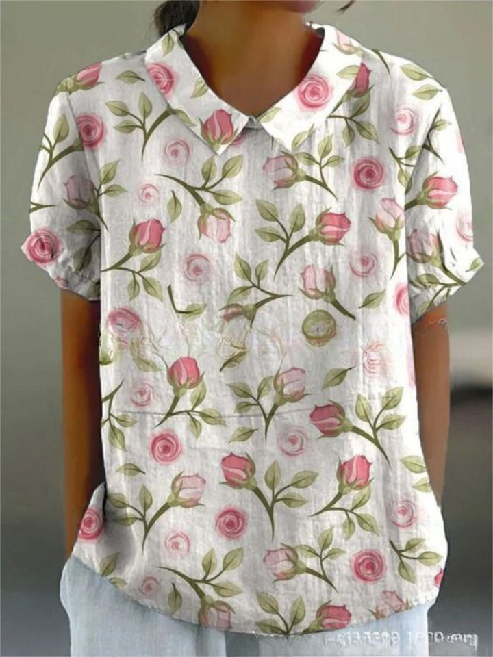 FLORA | Shirt with floral print 7