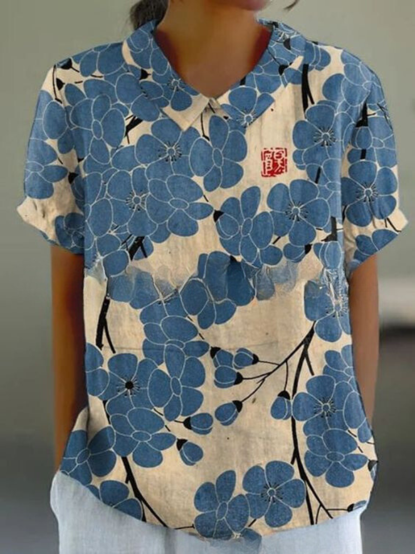 FLORA | Shirt with floral print 8