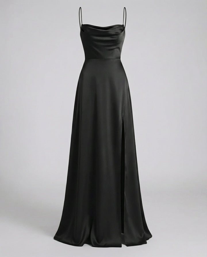 Floral Maxi Dress for Women - Elegant Long Dress with Leg Slit for Summer Events 10