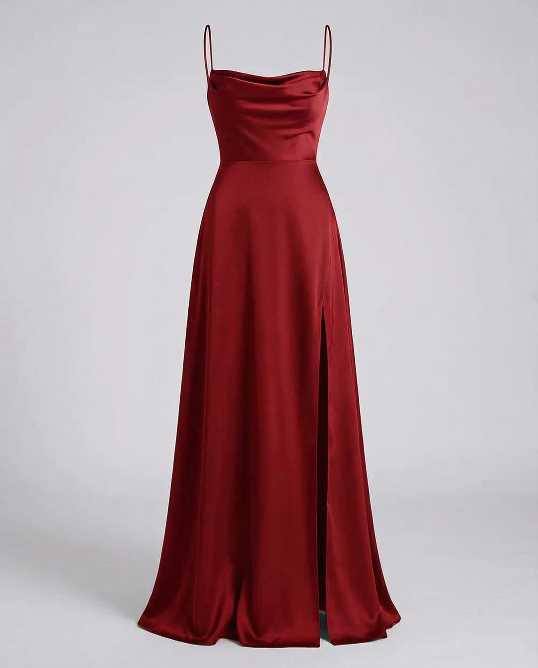 Floral Maxi Dress for Women - Elegant Long Dress with Leg Slit for Summer Events 3