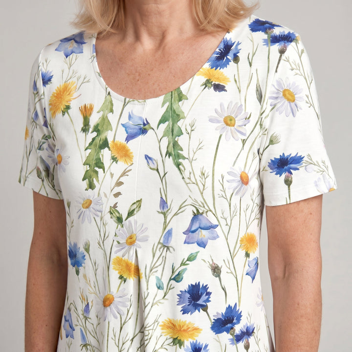 Floral Midi Dress for Women | Casual A-Line Style 5