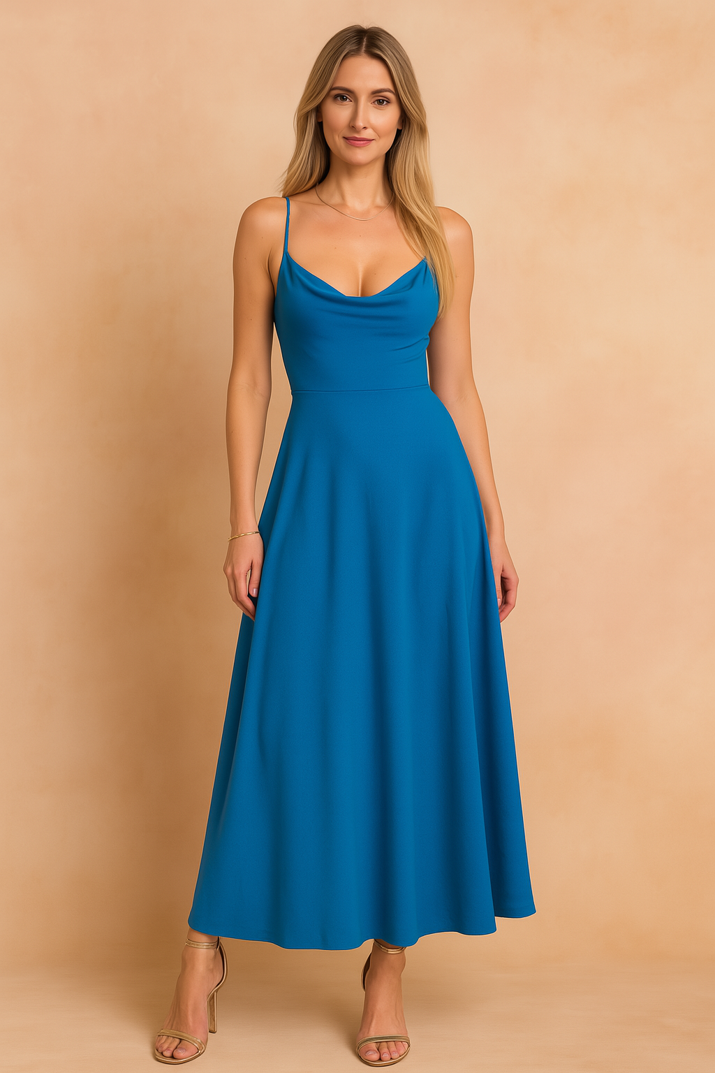 Freya | Long, elegant and fresh summer dress 0