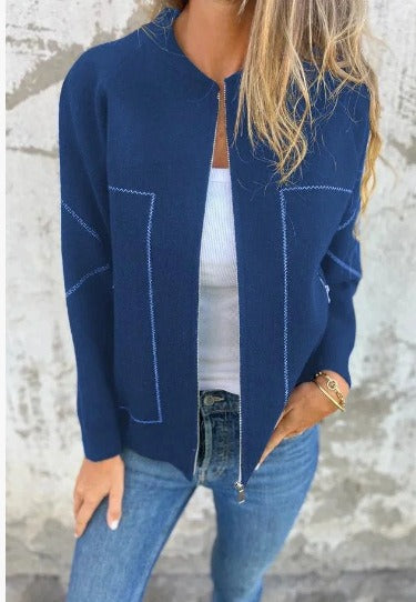 Hannah | Modern Zipper Blouse 1