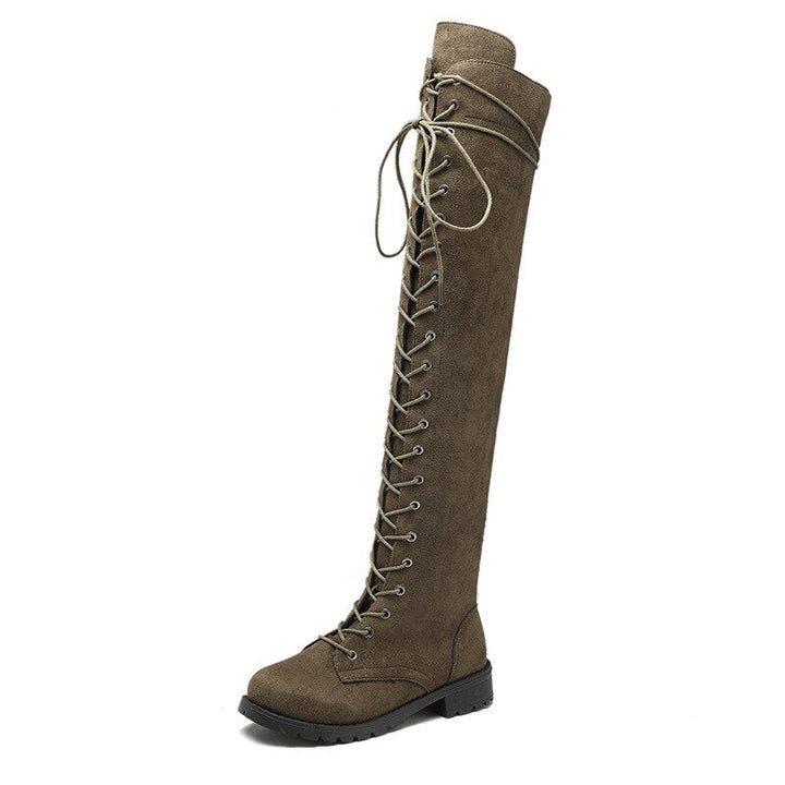 Heidi Knee Boots Women Stylish Comfortable High Platform Fall Winter Footwear 9