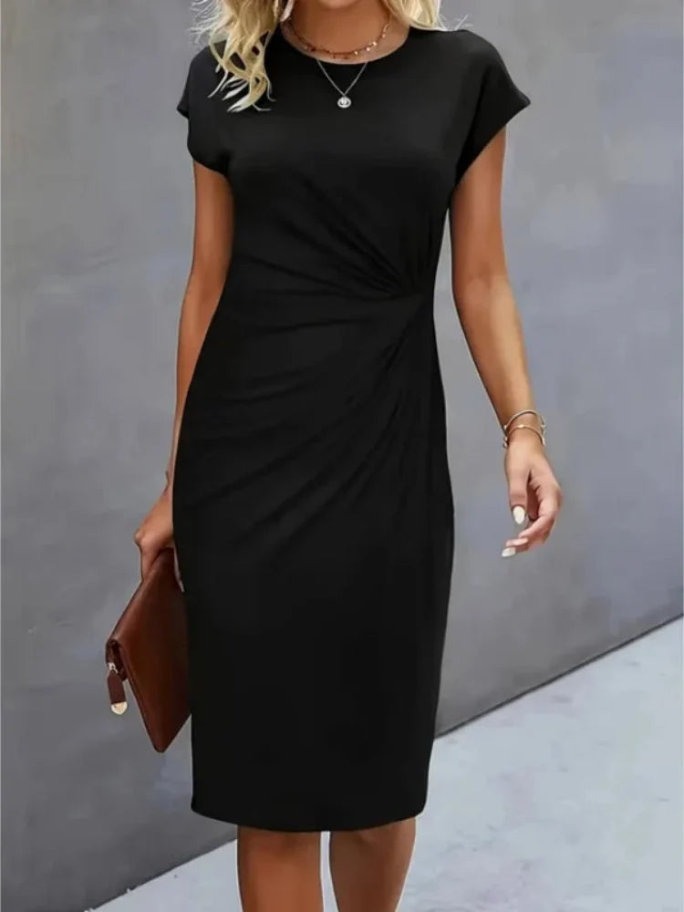 Isabella | Festliches Kurzarm-Midikleid 0