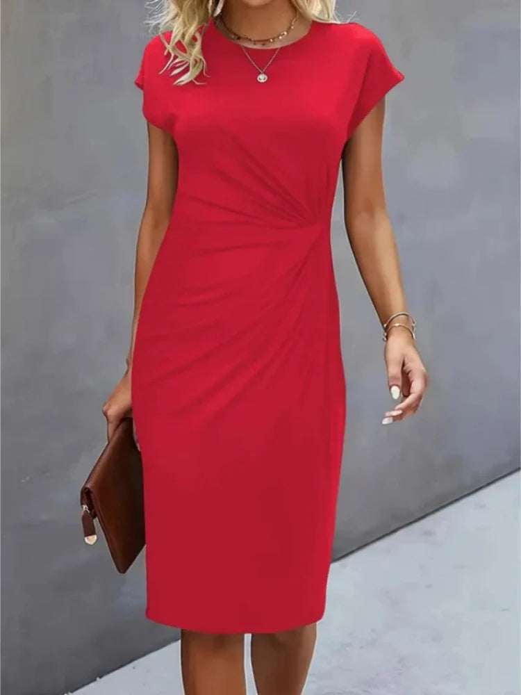 Isabella | Festliches Kurzarm-Midikleid 1