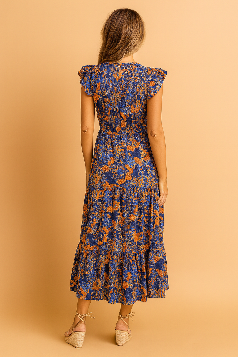 Julia | Flowy Floral Print Dress 1